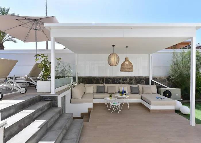 别墅 Blue Ocean By Villagrancanaria 马斯帕洛马斯